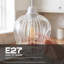 15cm H Glass Lamp Shade in Clear
