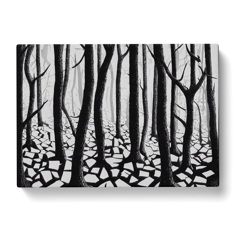 Awesome Forest - Wrapped Canvas, 35cm H x 50cm W x 3cm D