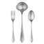 Dolce Vita 3 Piece Stainless Steel Hostess Set-93477407