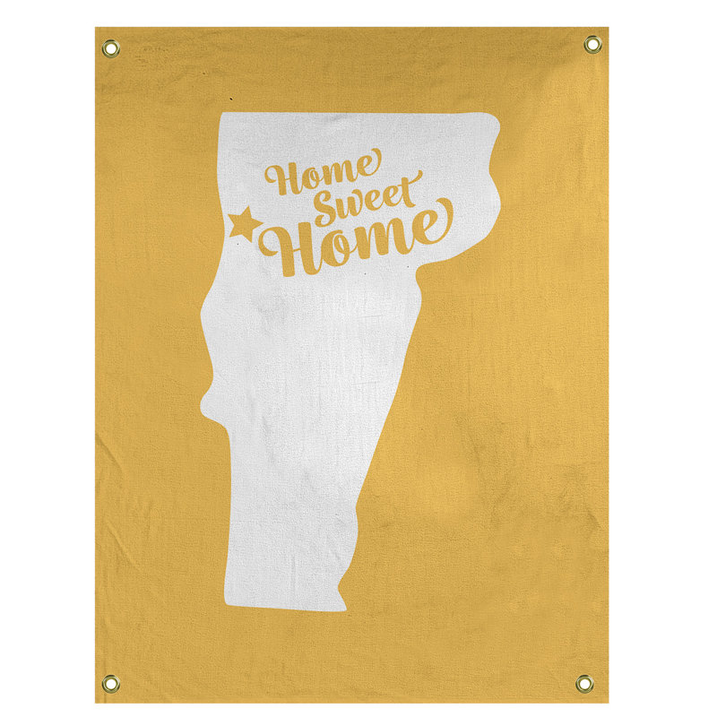 Tapisserie murale burlington doux pour la maison, H 36 po x l 26 po, Jaune