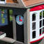 111.76cm W x 182.88cm D Outdoor Solid Wood Playhouse with Kitchen