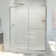 60" W x 36" D x 78" H Semi-Frameless Rectangle Shower Kit