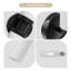 Set of 2 16.5" Rechargeable Cordless Frosted Wall Sconces with Remote Control and Included Bulbs-1526931782