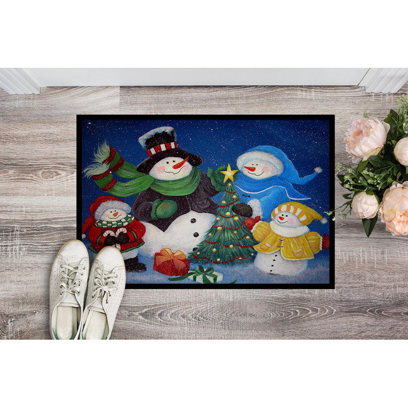 Dandi Non-Slip Christmas Outdoor Doormat, Rectangle 2' x 3'