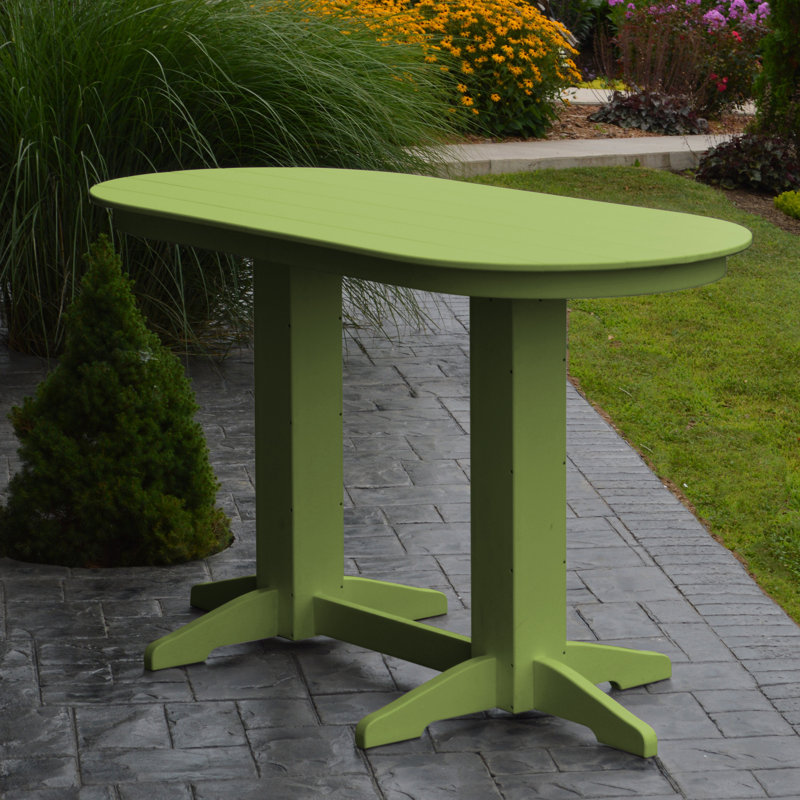 Table de salle à manger Nettie, Vert lime, H 42 po x l 60 po x P 33 po