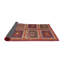 Tapis à aire brune contemporaine-1078065687