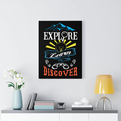 Explore - Wrapped Canvas Print