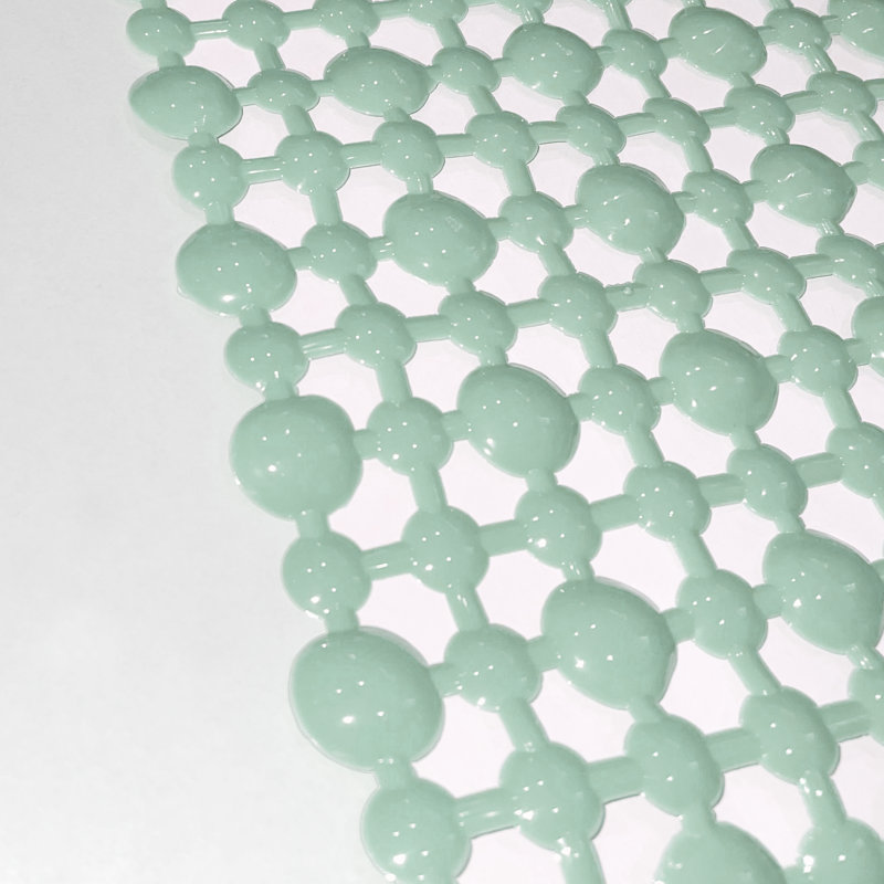 Castaldo Plastic Non-Slip Shower Mat, Sage