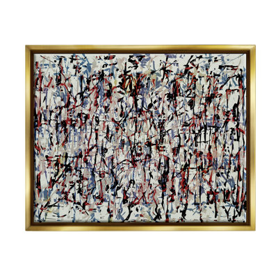" Urban Style Abstract Splatter " by Angel Estevez Painting Print