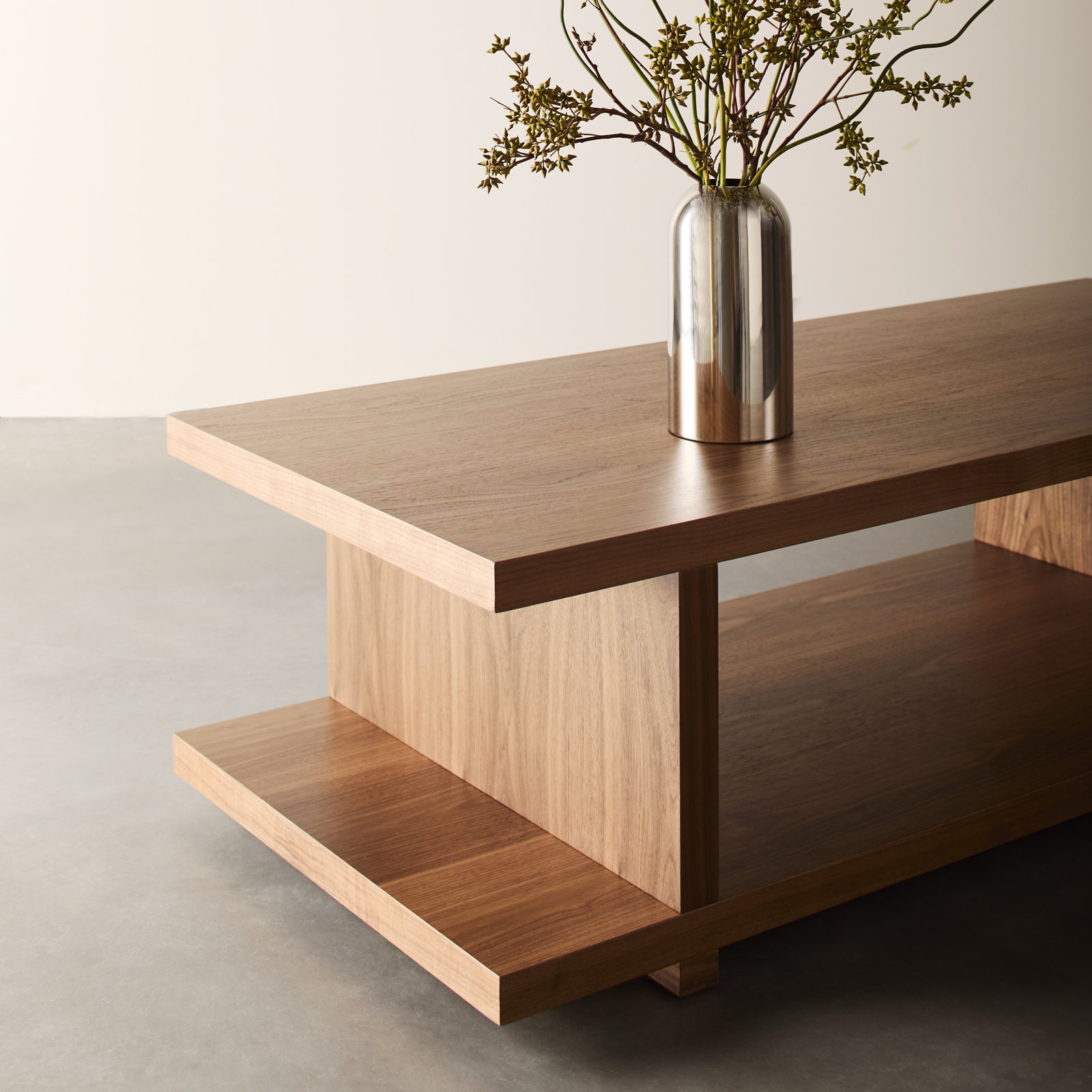 Annora 54" Walnut Coffee Table
