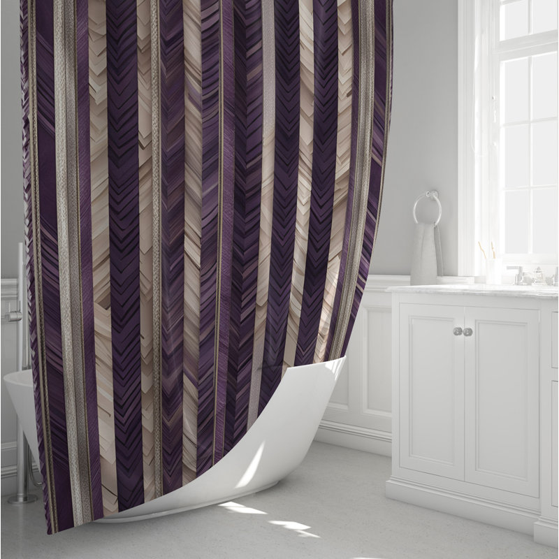 Rideau de douche Evantia, H 72 po x l 70 po