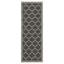 Anthracite 7 Ft. 10 In. X 10 Ft. 3 In. Indoor/Outdoor Area Rug-395007817