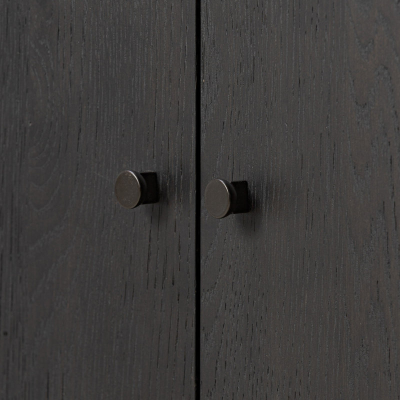 Vinco Sideboard-Worn Black Oak