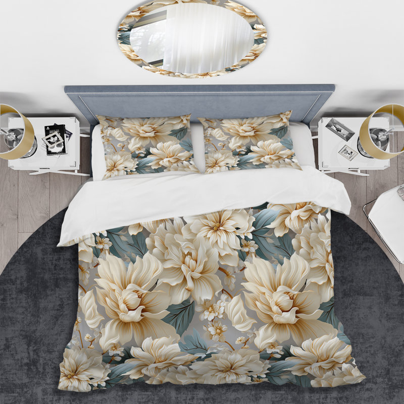 Ensemble de housse de couette Neo Victorian Fusion Victorian, Housse de couette pour très grand lit et 2 très
