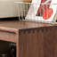 Armoire d'appoint en verre sur pied