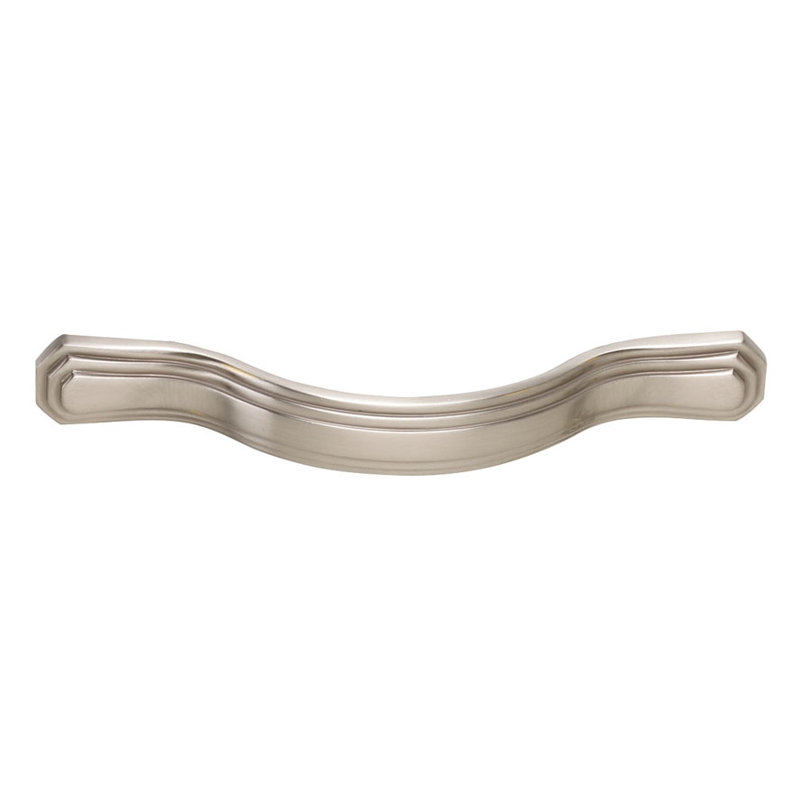 Geometric Arch Pull, Satin Nickel