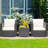 Alycen 2 - Person Patio Conversation Set with Cushions-767782457-726803167