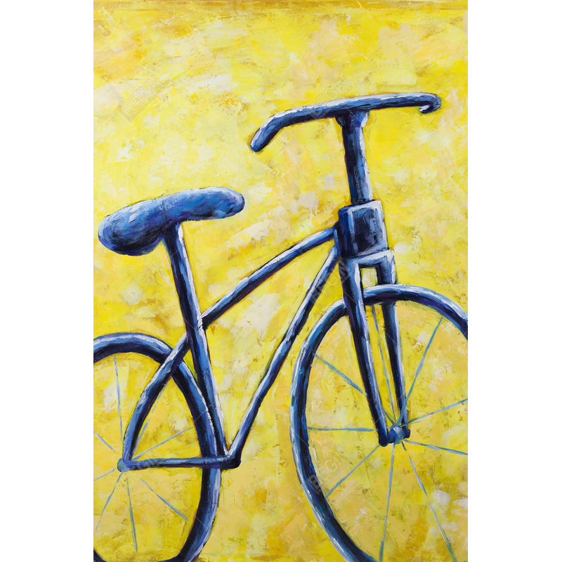«Blue Bike Abstract» sur