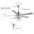 Fransje 52'' Ceiling Fan with Light Kit-1184463320