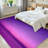 Clear Colorful Violet Lilac Purple Sky Clouds Colors High Saturation Machine Washable Indoor Area Rug-129431580
