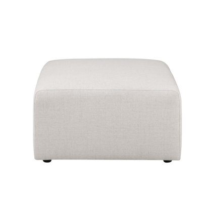 Luxurious Chenille Fabric Sofa Ottoman, No Assembly Required, Perfect For Small Spaces And Multifunctional Use
