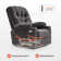 Electric Power Swivel Glider Rocker Recliner Chair with Remote Control