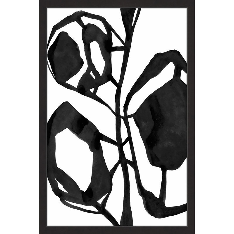 « definitable », reproduction de peinture à l’aquarelle encadrée sur papier, H 18 po x l 12 po