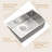 32'' L Single Bowl Ceramic Kitchen Sink