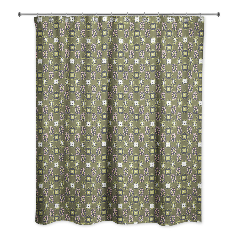 Hammack Shower Curtain, Green