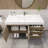 Wigfall 47.2'' Single Bathroom Vanity with Acrylic Top-781613711