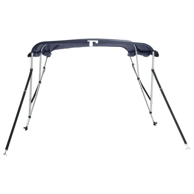 Vidaxl 3-Bow Bimini Top With Sidewalls