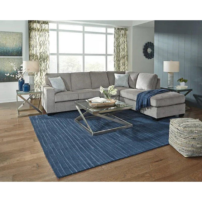 Upholstered L-Shaped Sectional Right Hand Facing