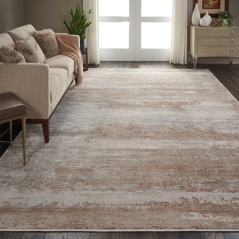 Comer Abstract Indoor Rug, Rectangle 9'3" x 12'9"