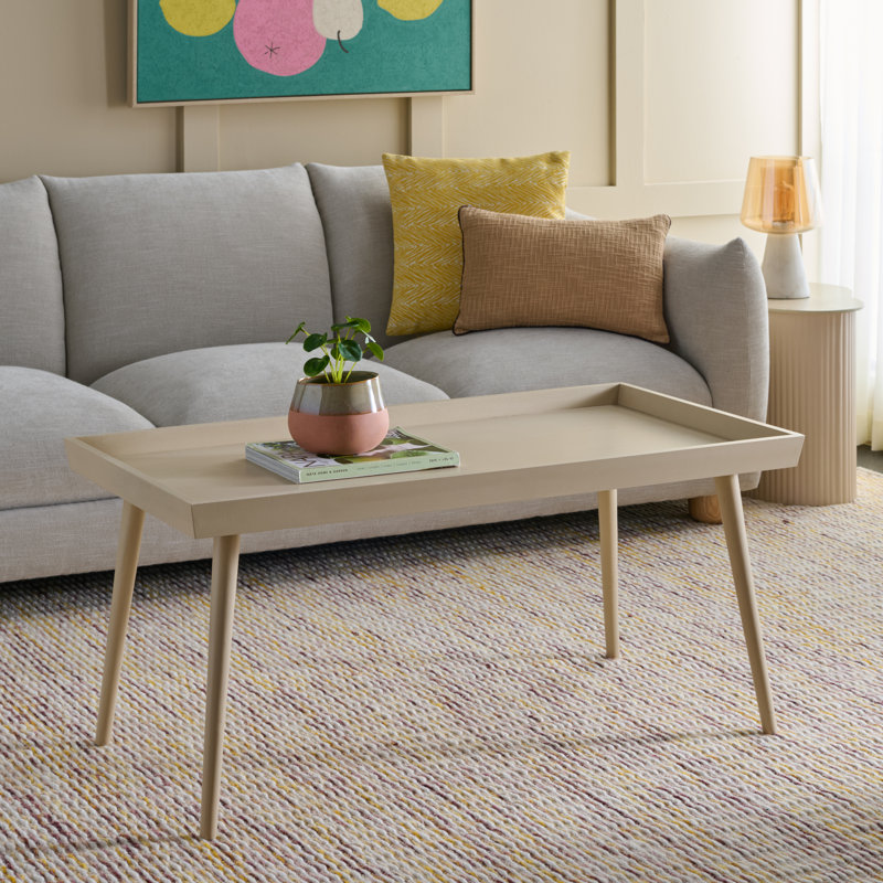 Table basse 4 pieds Brycine, Sable
