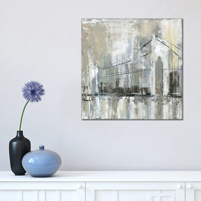 Midtown Bridge I by Carol Robinson - Print on Canvas, Wrapped Canvas, 45.72 cm H x 45.72 cm W x 3.175 cm D