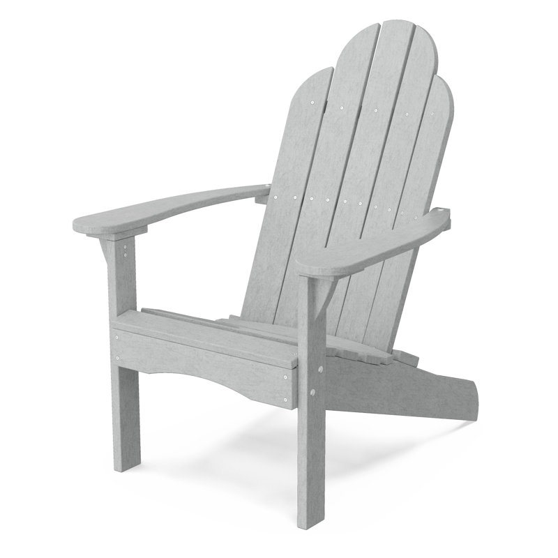 Chaise Adirondack classique, Gris clair