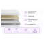 Matelas en mousse à mémoire de forme simple de 5 pouces NapQueen pour enfants - Matelas blanc respirant pour lits superposés et lits gigognes
