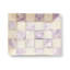 Violet Check Capiz Soap Dish