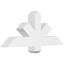 Support de pignon en PVC de qualité architecturale Kennewick-44774060-44774352