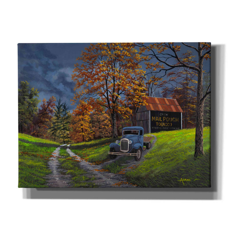 Traiter vous-même par Gary Adams - reproduction sur toile tendue, H 12 po x l 16 po x P 0,75 po