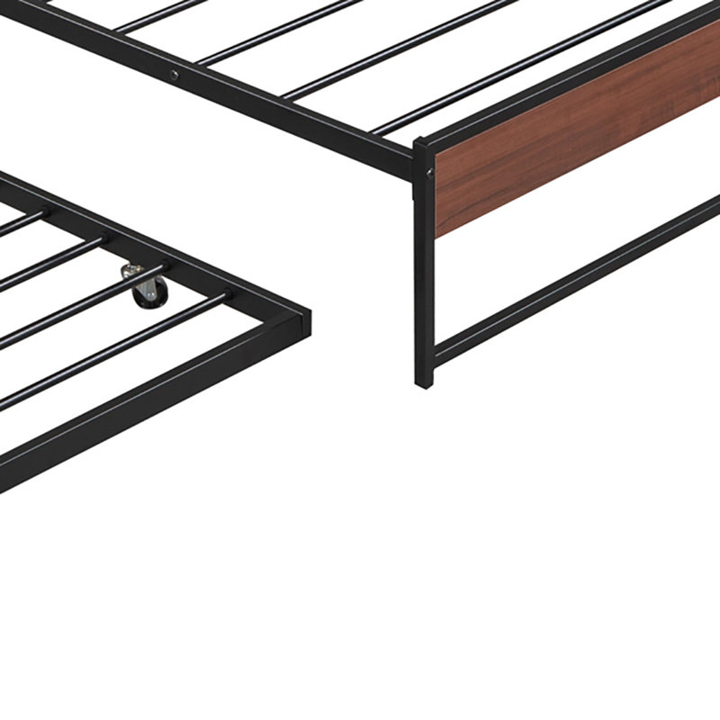 Reby Platform Bed, Black