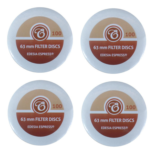 EDESIA ESPRESS Kaffeefilterpapier, Größe V01 – 400 Stück, Kompatibel Mit Hario 01, Sauerstoffgebleicht