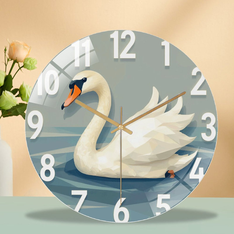 Horloge murale Swan