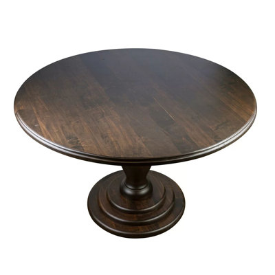 Rikayla Maple Round Solid Wood Dining Table