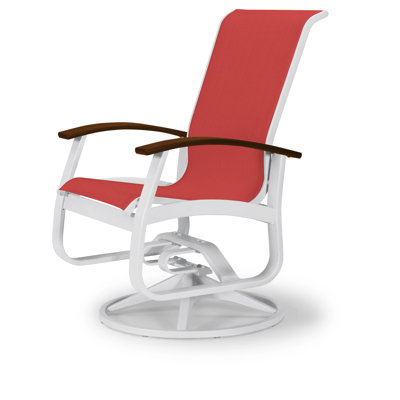 Chaise de patio pivotante Askar
