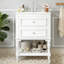 Meuble-lavabo 24 po avec lavabo en céramique-668199466