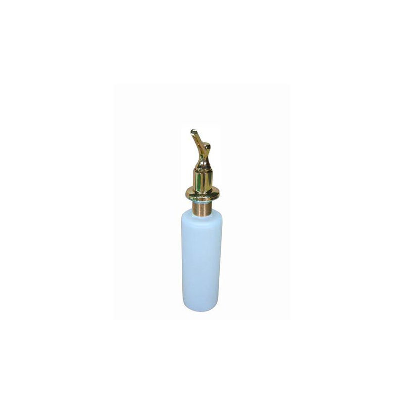 Decorative Soap Dispenser, Polished Brass