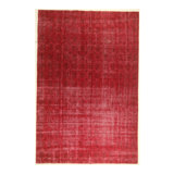 Area Rug in Red