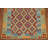 Reversible Wool Kilim Oriental Area Rug 6x8