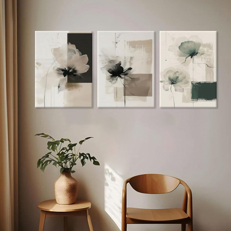 3 Piece Wrapped Canvas Print